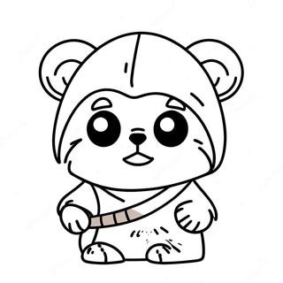 Ewok Coloring Page 71653-59206