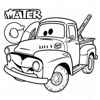 Mater Coloring Page 71713-59254