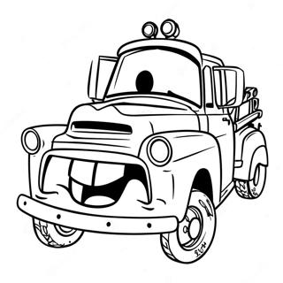 Mater Coloring Page 71713-59255