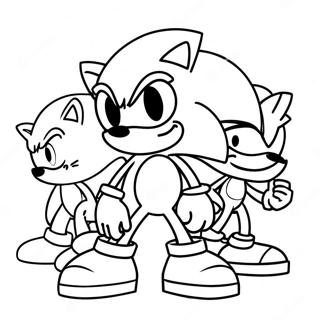 Sonic Forces Coloring Page 71733-59279