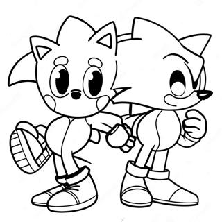 Sonic Forces Coloring Page 71733-59280