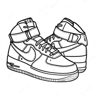 Air Force 1 Coloring Pages