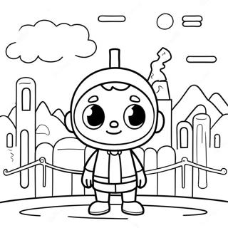 Charlie S Colorform City Adventure Coloring Page 71814-59365