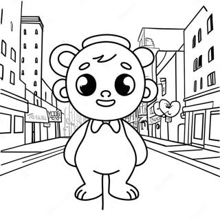 Charlie S Colorform City Adventure Coloring Page 71814-59368