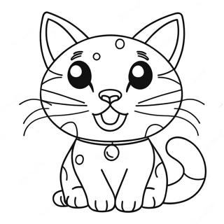 Splat The Cat Coloring Page 71823-59335