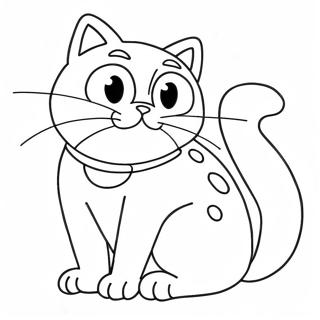 Splat The Cat Coloring Page 71823-59336