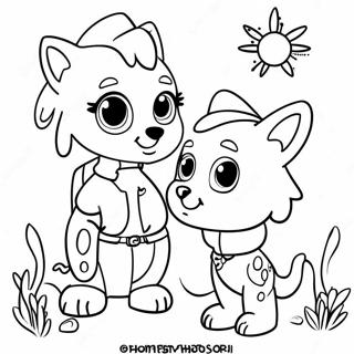 Sunny Starscout And Friends Coloring Page 71844-59361