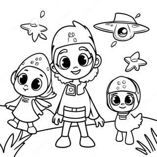 Sunny Starscout And Friends Coloring Page 71844-59362