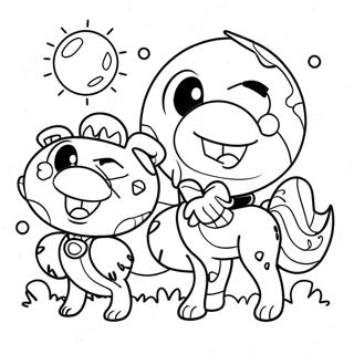 Sunny Starscout And Friends Coloring Page 71844-59363