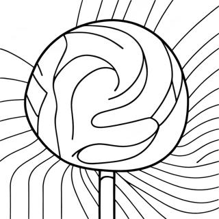 Lollipop Coloring Page 7184-5842