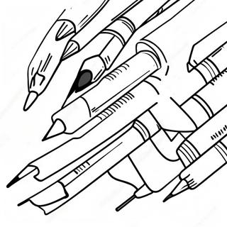 Vibrant Crayola Art Coloring Page 71854-59379