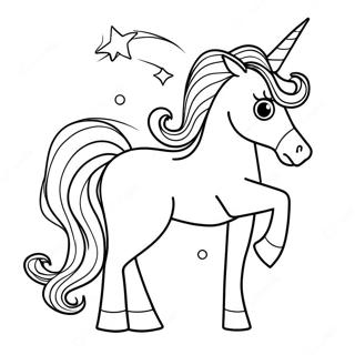 Unicorn Horse Coloring Page 71863-59376