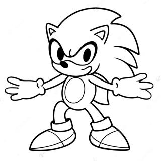 Fnf Sonic Coloring Page 71913-59415