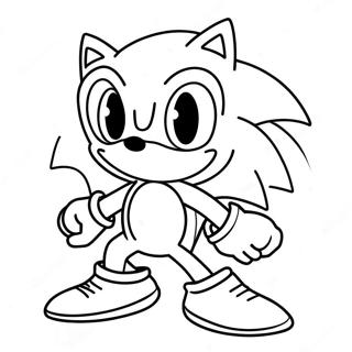 Fnf Sonic Coloring Page 71913-59416