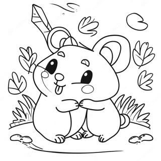 Hamster And Gretel Coloring Page 71933-59441