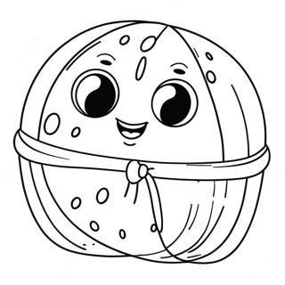 Roly Poly Character Coloring Page 71953-59448