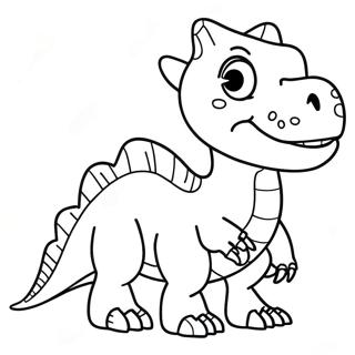 Gogo Dino Coloring Page 71963-59462