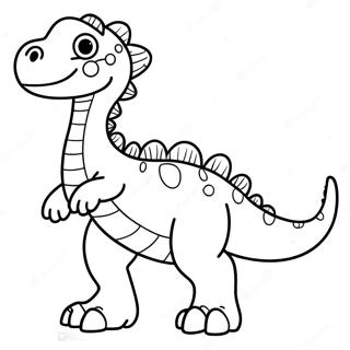 Gogo Dino Coloring Page 71963-59463