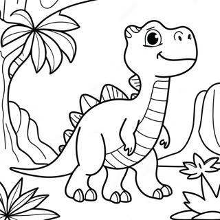 Gogo Dino Adventure Coloring Page 71964-59460