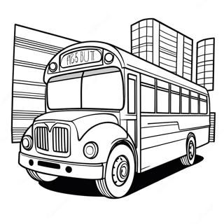 City Bus Coloring Page 71973-59454