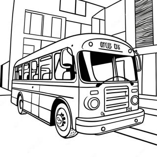 City Bus Coloring Page 71973-59456