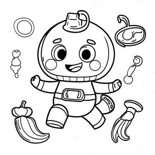 Vegimal Octonauts Coloring Page 71983-59483