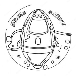 Spacex Logo Coloring Page 71993-59475