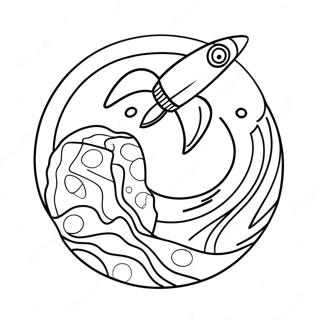 Spacex Logo Coloring Page 71993-59476