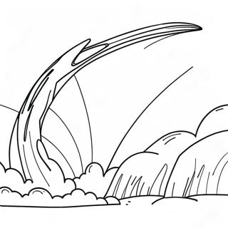 Falcon 9 Rocket Launching Coloring Page 71994-59478