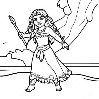 Moana Coloring Pages