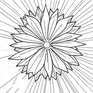 Colorful Starburst Explosion Coloring Page 72004-59494