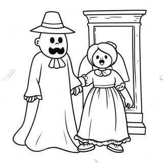 The Ghost And Molly Mcgee Coloring Page 72023-59491