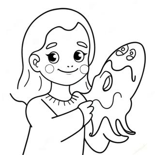 Molly Mcgee With Friendly Ghost Coloring Page 72024-59505