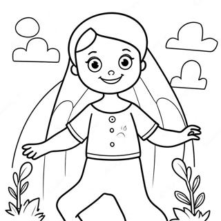 Molly Mcgee With Friendly Ghost Coloring Page 72024-59507