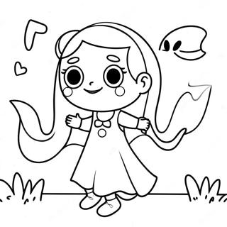 Molly Mcgee With Friendly Ghost Coloring Page 72024-59508