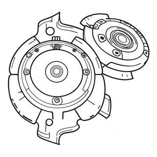 Beyblade Achilles Coloring Page 72033-59522