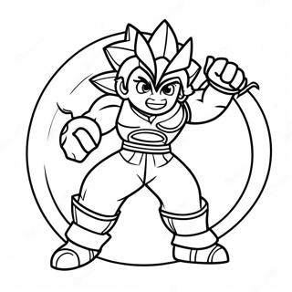 Beyblade Achilles Coloring Page 72033-59524