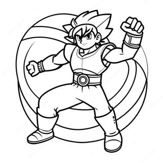 Beyblade Achilles In Battle Coloring Page 72034-59510