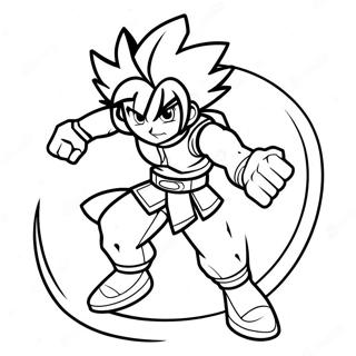 Beyblade Achilles In Battle Coloring Page 72034-59511