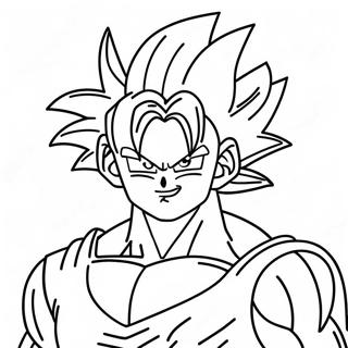 Dragon Ball Super Super Hero Coloring Page 72053-59526