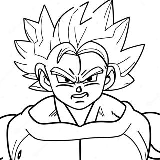 Dragon Ball Super Super Hero Coloring Page 72053-59527