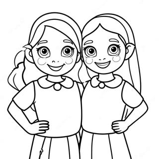 Sisters Lol Fun Adventure Coloring Page 72064-59538