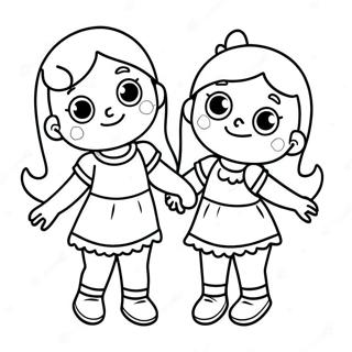 Sisters Lol Fun Adventure Coloring Page 72064-59539