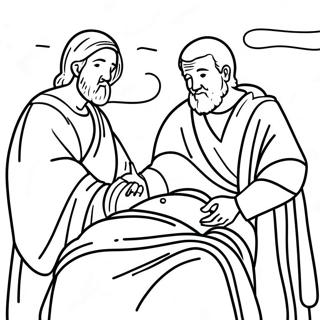 Acts 3 Coloring Pages