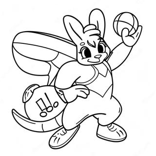 Charlotte Hornets Coloring Page 72143-59602