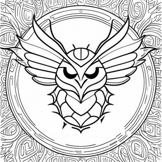 Charlotte Hornets Logo Coloring Page 72144-59599