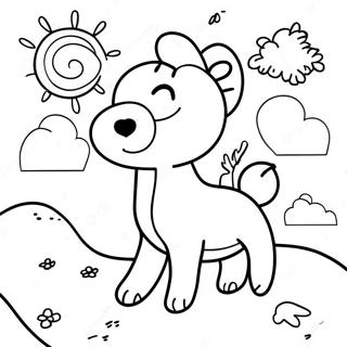 Colorful Following Directions Activity Coloring Page 72195-59627