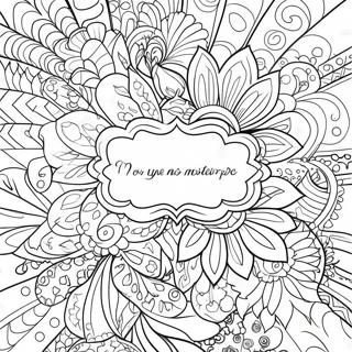 Inspirational Quotes Coloring Page 72205-59635