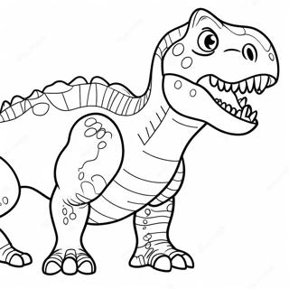 Giganotosaurus Roaring Coloring Page 72225-59653