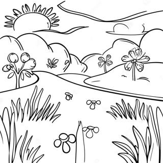 Grassland Coloring Page 72244-59670